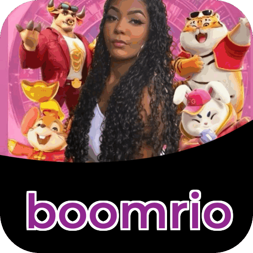 Plataforma boomrio mostrando interface moderna, jogos certificados e recursos de segurança licenciados